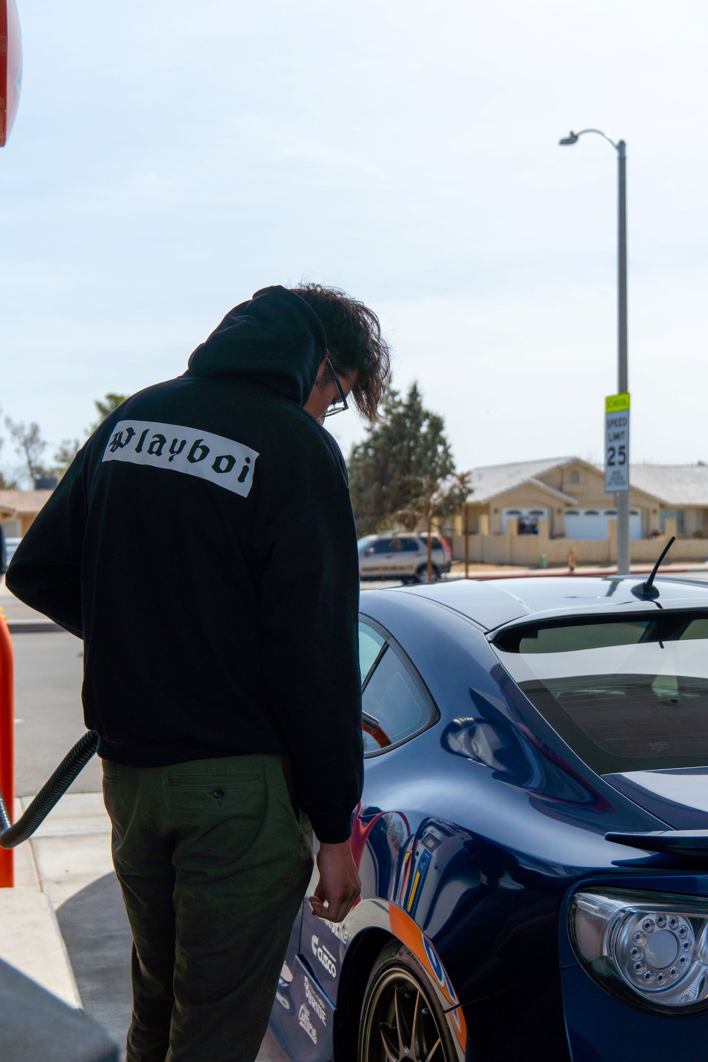 Sudadera con capucha Playboi