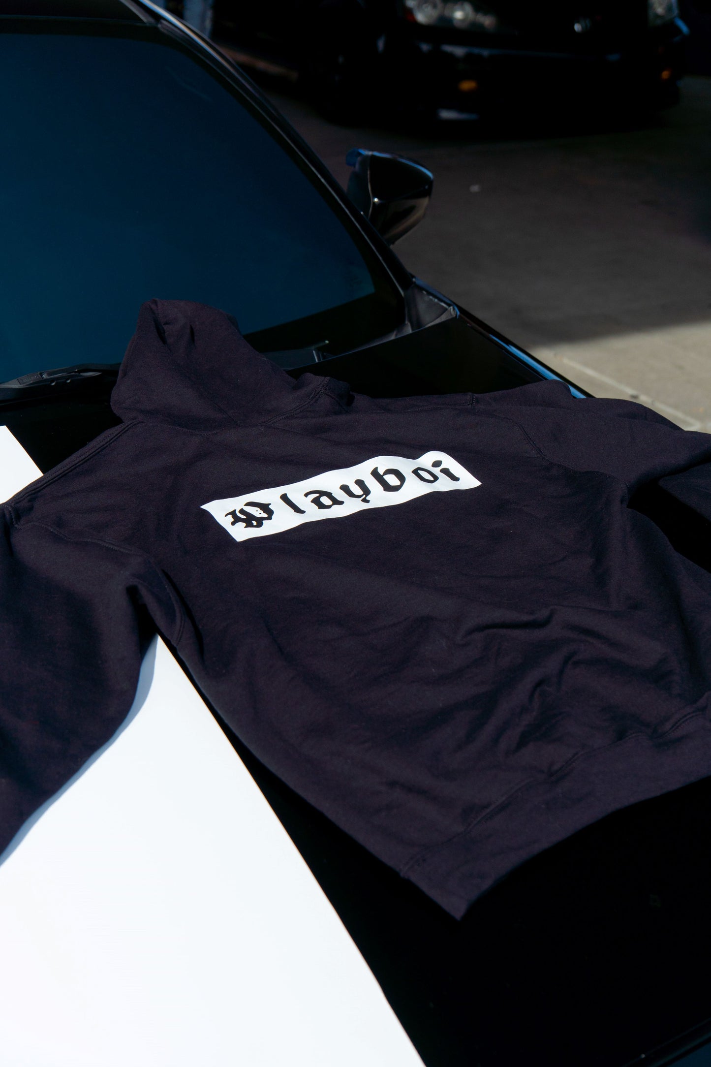 Sudadera con capucha Playboi