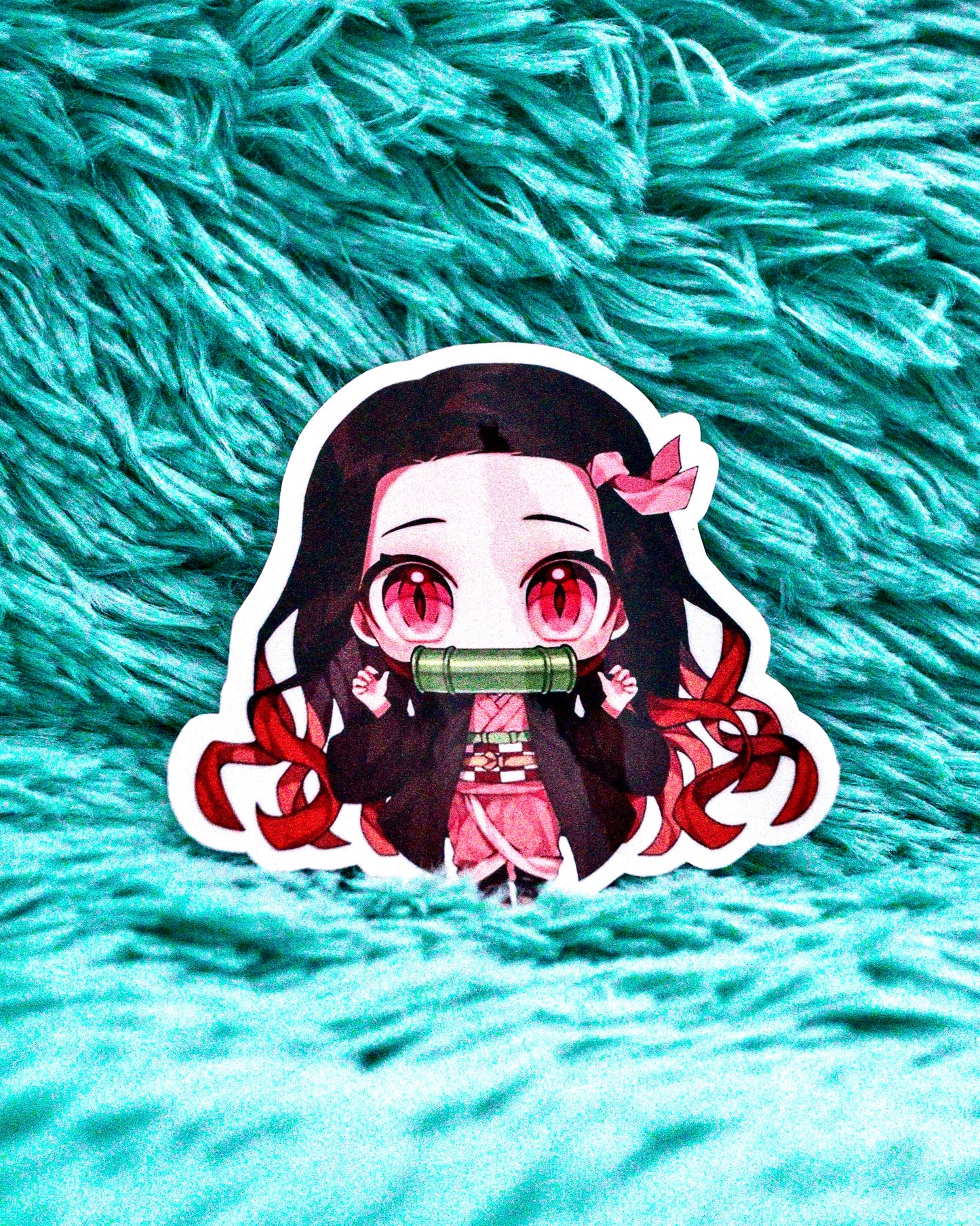 Big Eyed Nezuko Sticker